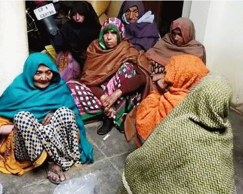 agra police can not arrest robbers