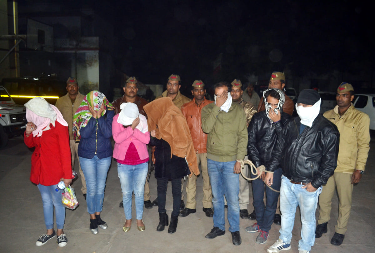 sex racket busted in kanpur these high profiles are belonged
