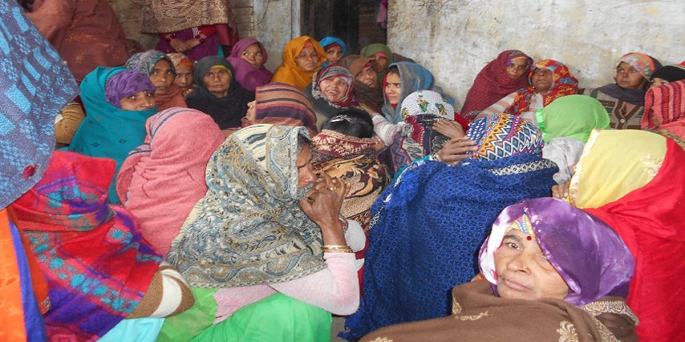 Murder of a Dalit woman, objectionable material found near the dead body