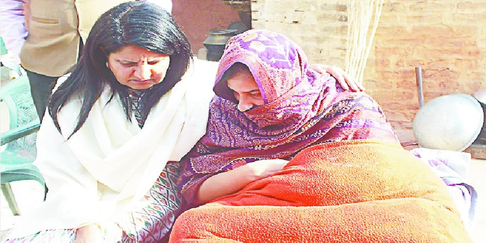 Wajidpur is mourning for Ankit tomar martyrdom