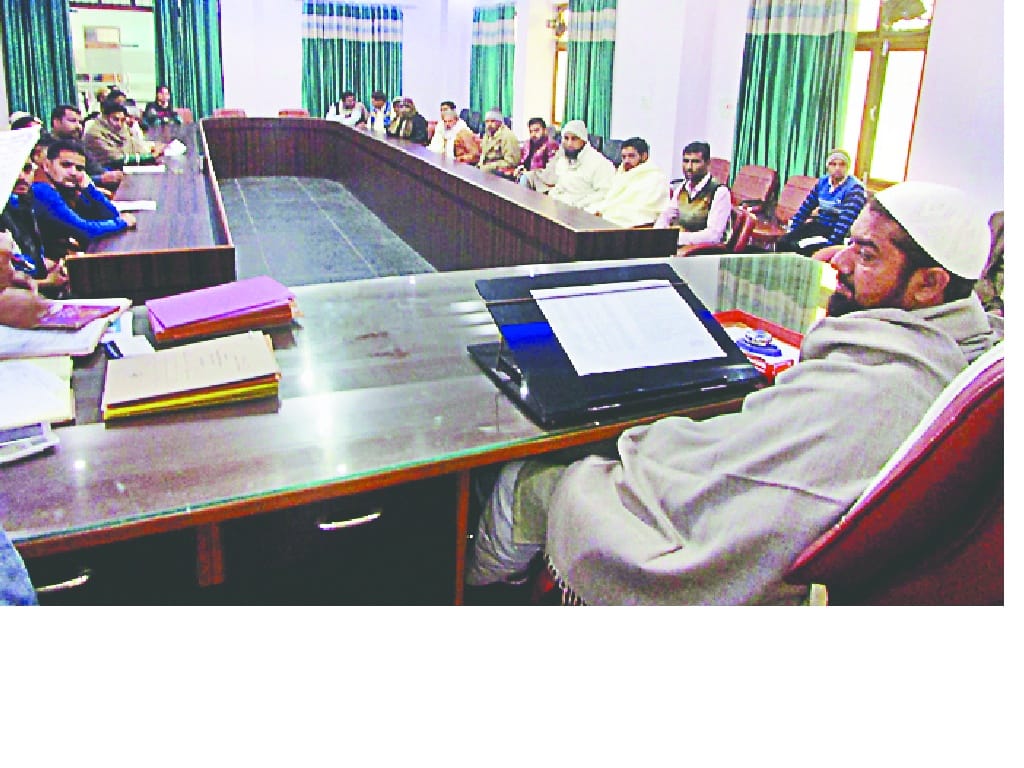 Emphasis on tax increase in the meeting