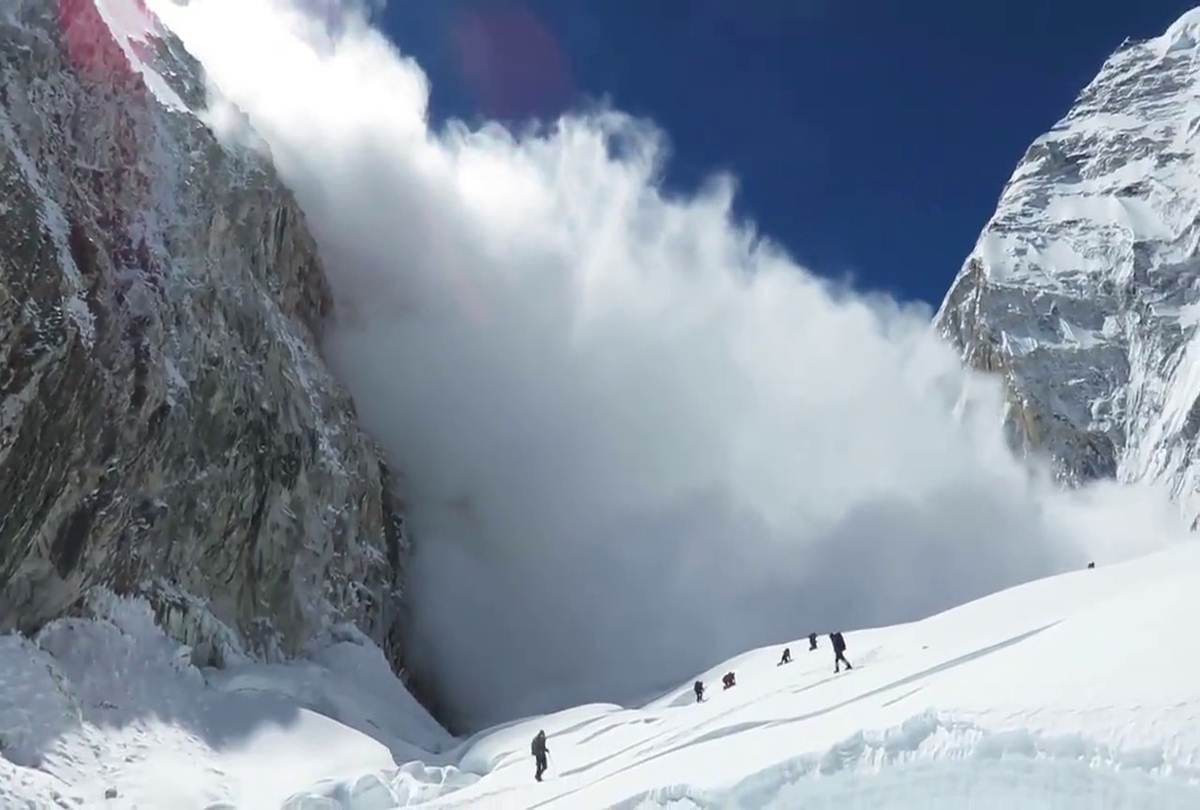 death of youth due to avalanche in poonch, jammu and kashmir