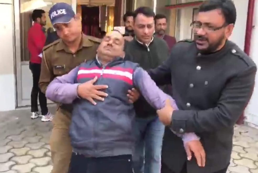  alert in haldwani after prakash pandey death who ate poison in bjp program