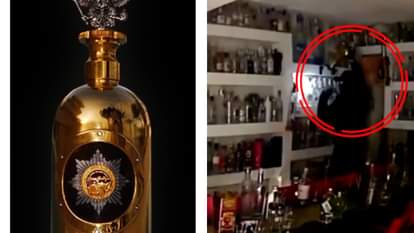 WORLDS MOST EXPENSIVE VODKA BOTTLE GOT STOLEN, CCTV FOOTAGE SHOWS THEIF