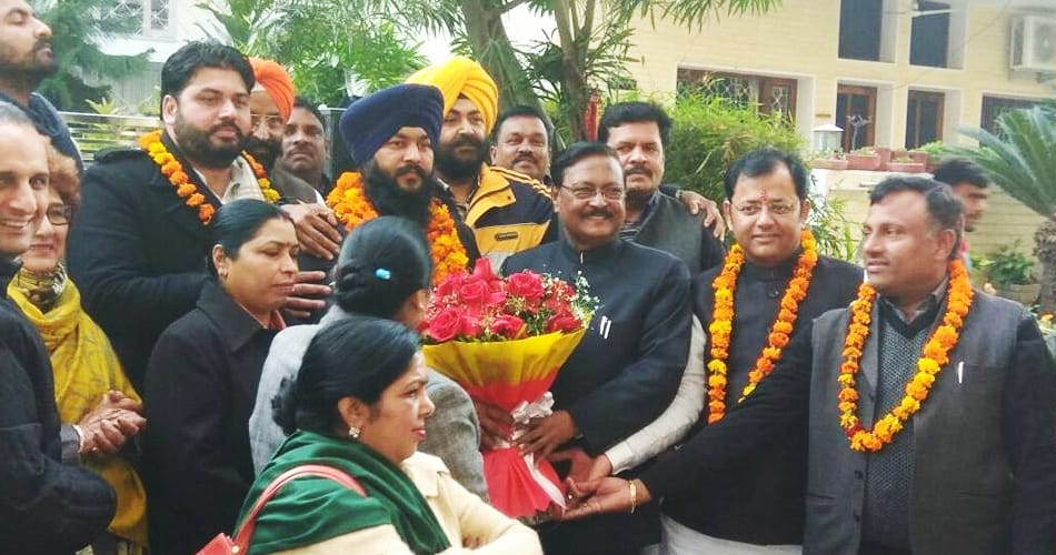 Hardeep Singh Became new state president of Shiromani Akali Dal Chandigarh