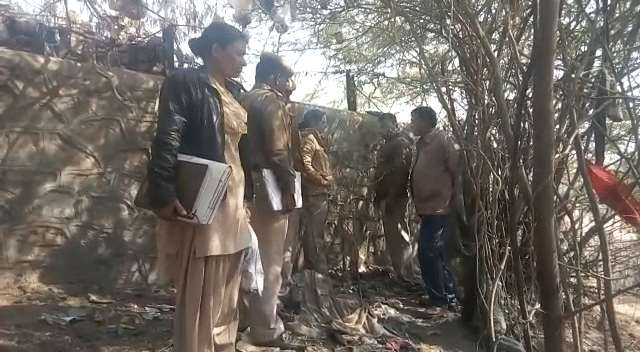 rajasthan ajmer- a girl found dead in jungle in ajmer