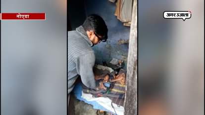 On the orders of DM of Gautam Buddha Nagar, Ration Dealers delivered Ration at handicap’s house  