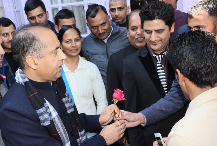 CM jairam thakur celebrated 53rd birthday
