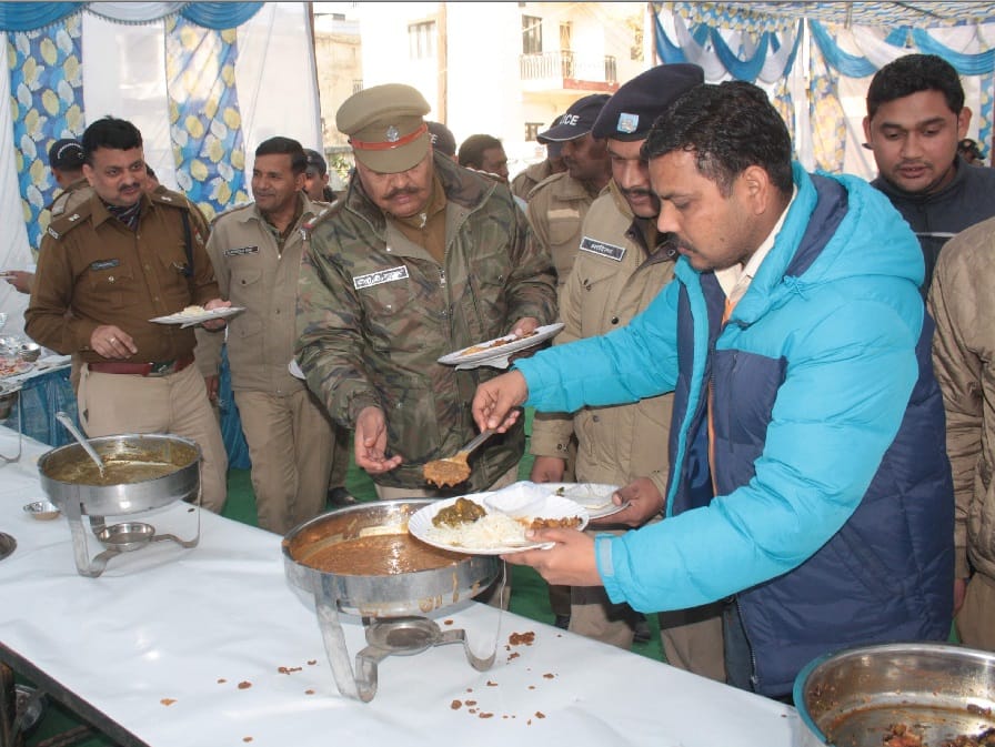  officers gave party to beat policeman mahavratt in uttarakhand
