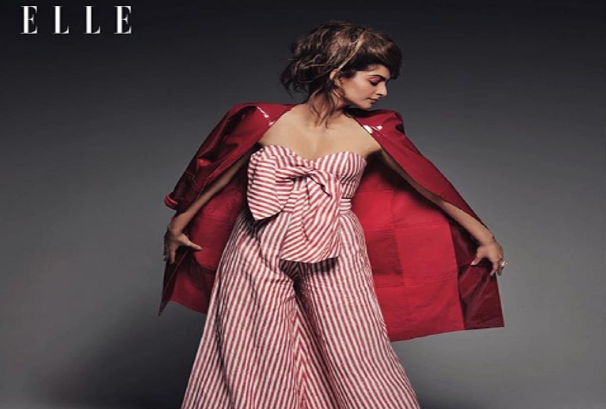 Before wedding Sonam Kapoor Elle Photoshoot goes viral on internet 