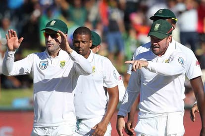 Indian flag has been hoisted opposite in south africa