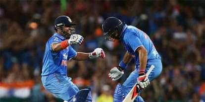 सुरेश रैना और युवराज सिंह