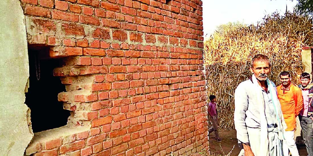 theft in former DGP's family members home