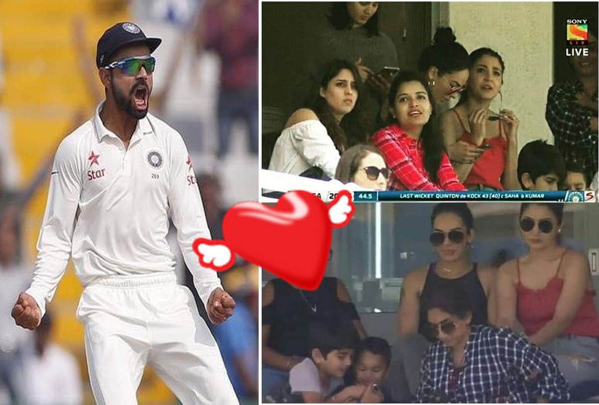 First time Virat was playing in front of his wife Anushka Sharma, See how she was cheering