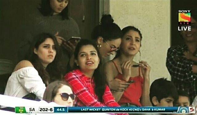 First time Virat was playing in front of his wife Anushka Sharma, See how she was cheering