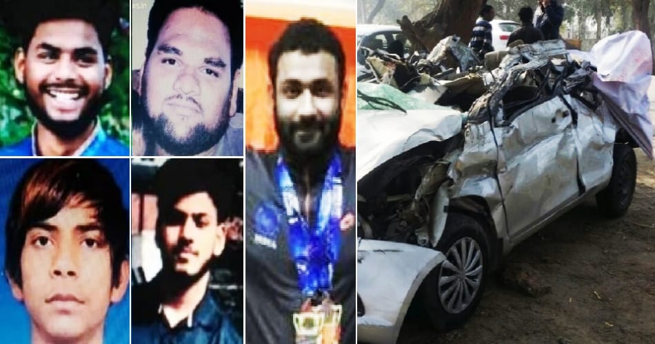 4 killed, national-level athlete injured in road mishap