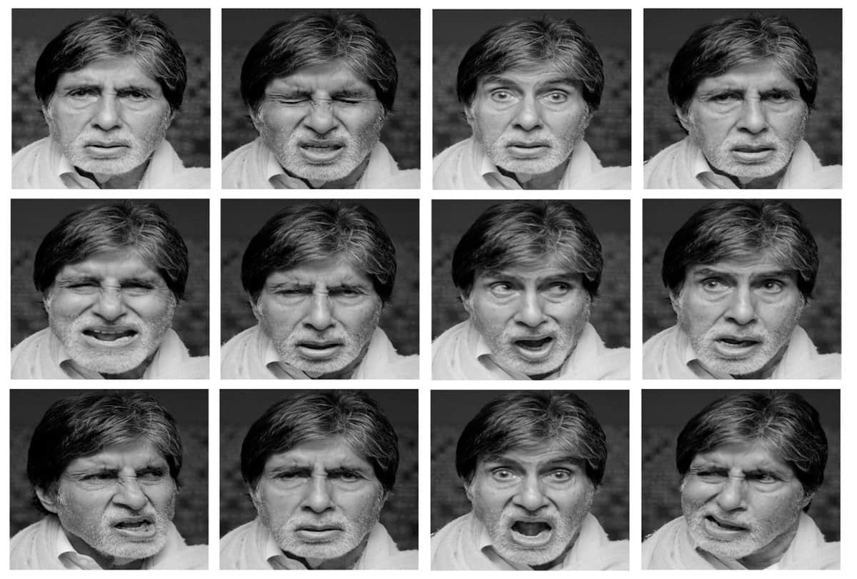Amitabh Bachchan share a look tests for his next upcoming film