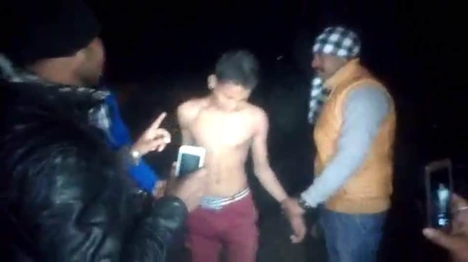 boy beaten in bitter cold