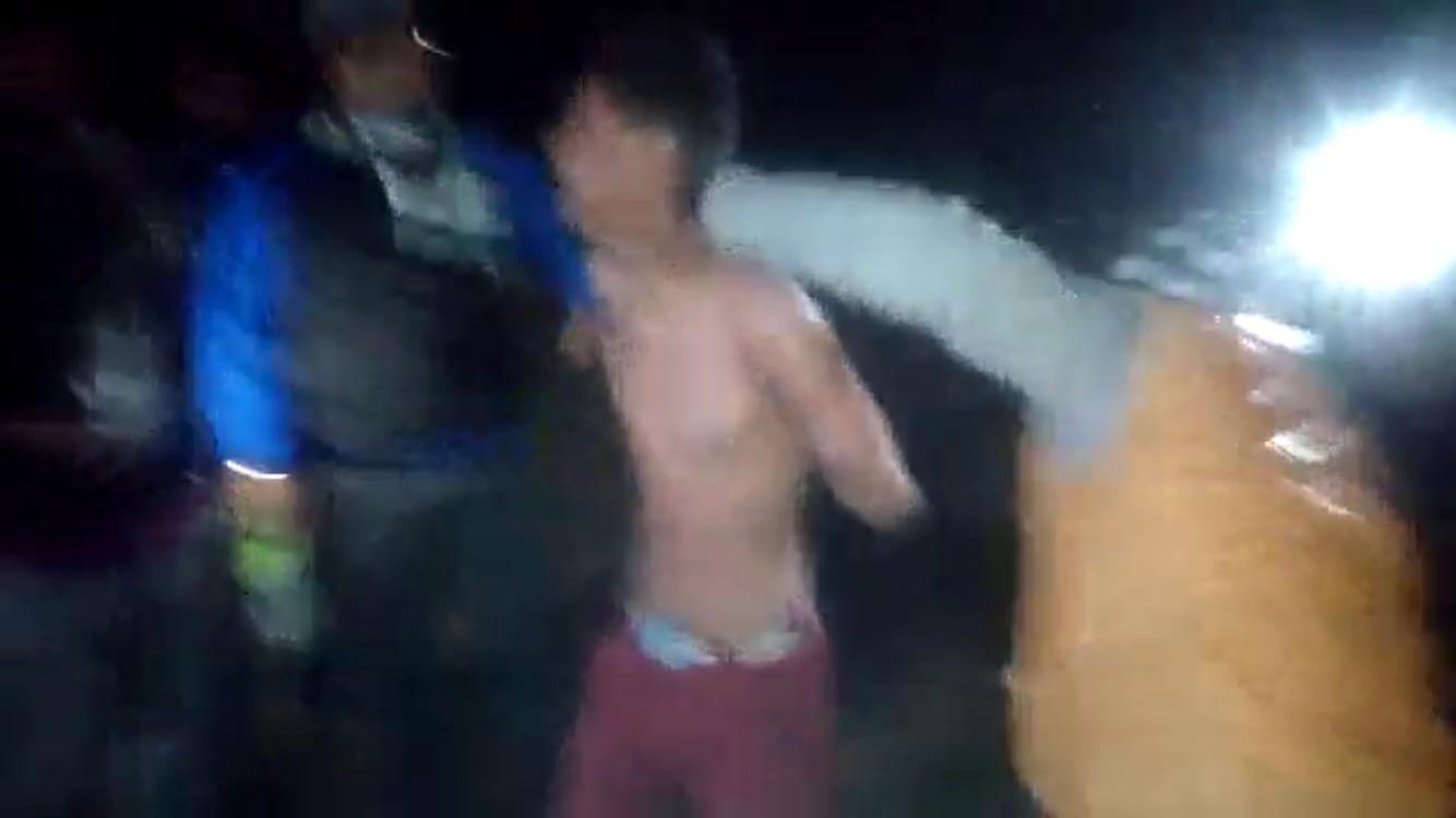 boy beaten in bitter cold