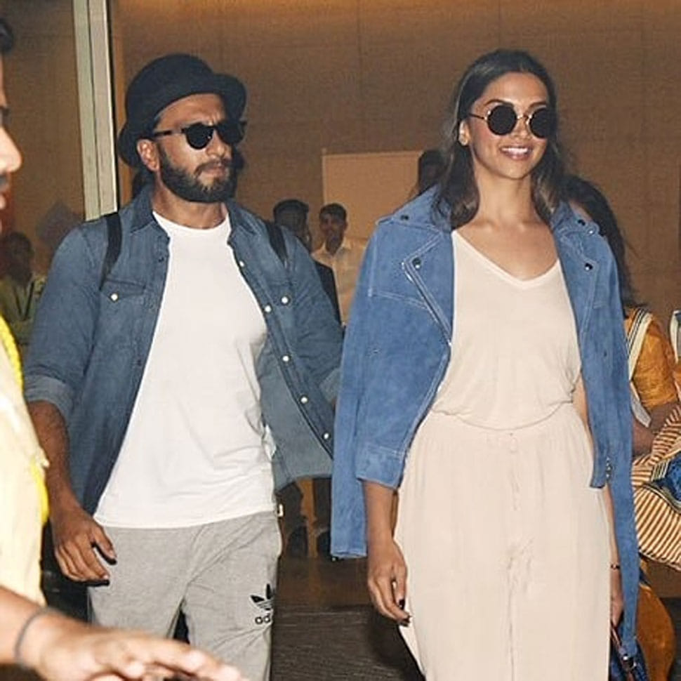 ranveer singh and deepika padukone back after birthday celebration