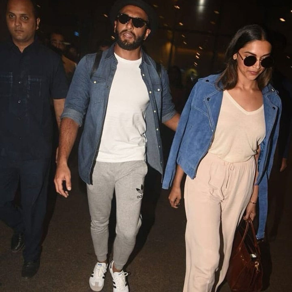 ranveer singh and deepika padukone back after birthday celebration