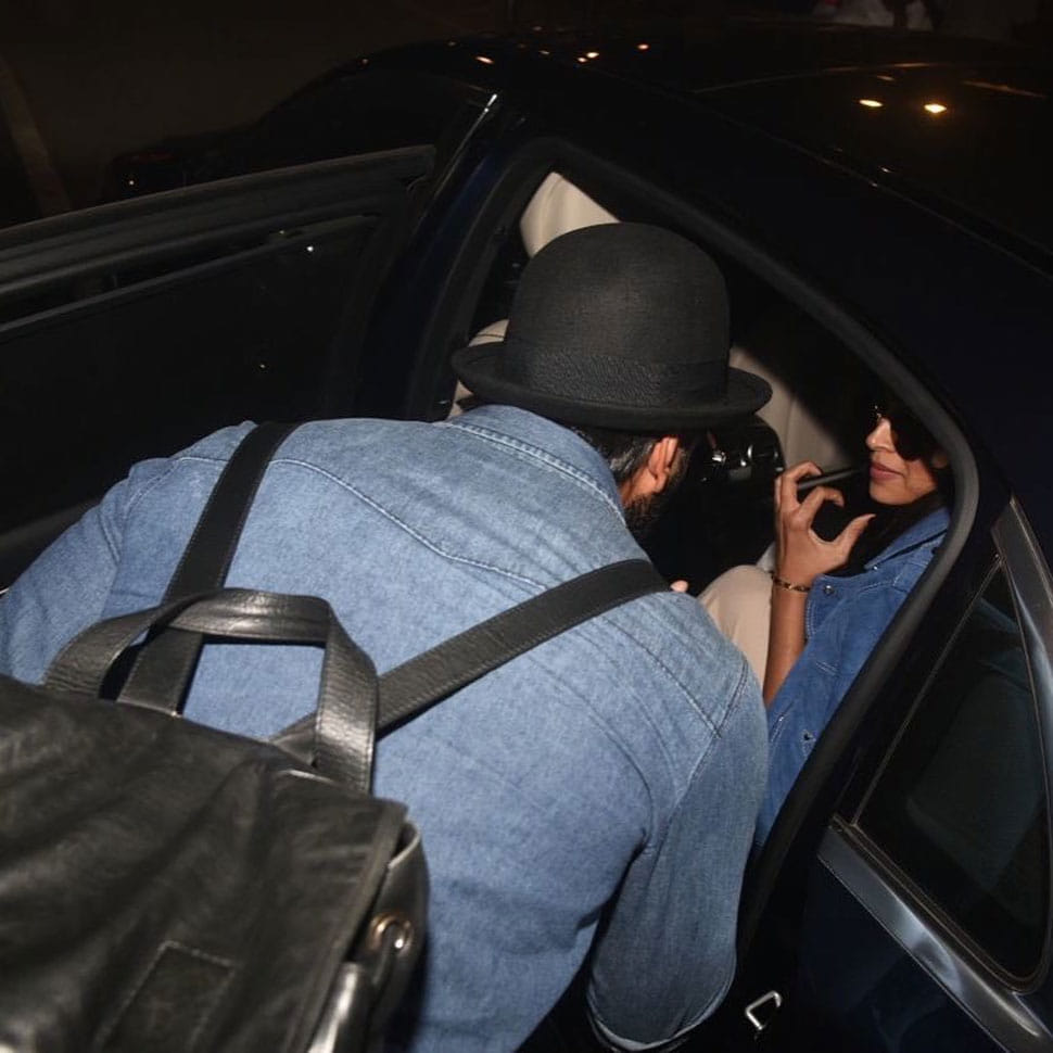 ranveer singh and deepika padukone back after birthday celebration