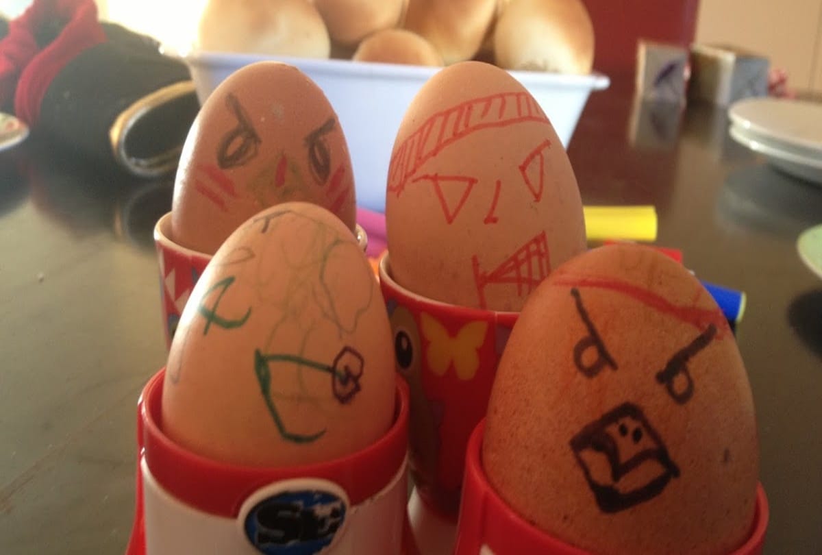 in India there is also a place where players play with eggs not from the ball