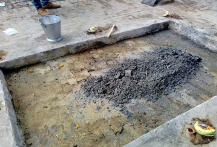 ashes not found in barnala after father funeral