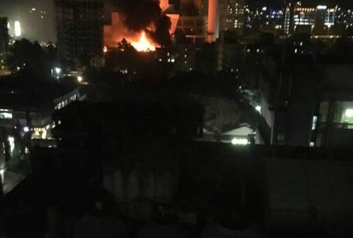serial bepannaah set gets fire everyone is safe