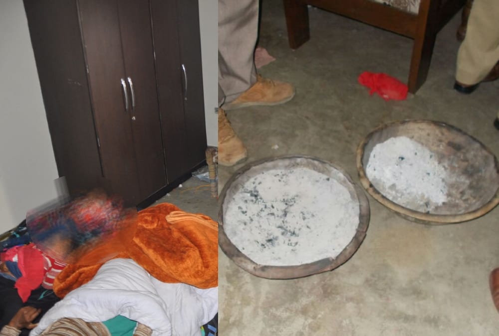 three died because of suffocation in bahraich.