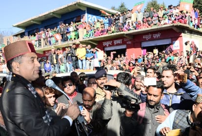 cm jairam thakur statement during mandi tour