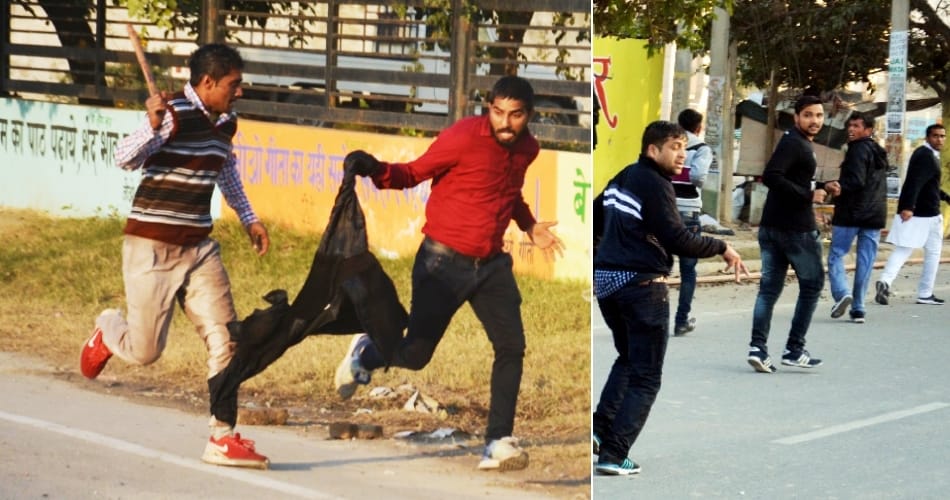 Lathi Charge on computer operators, Haryana news