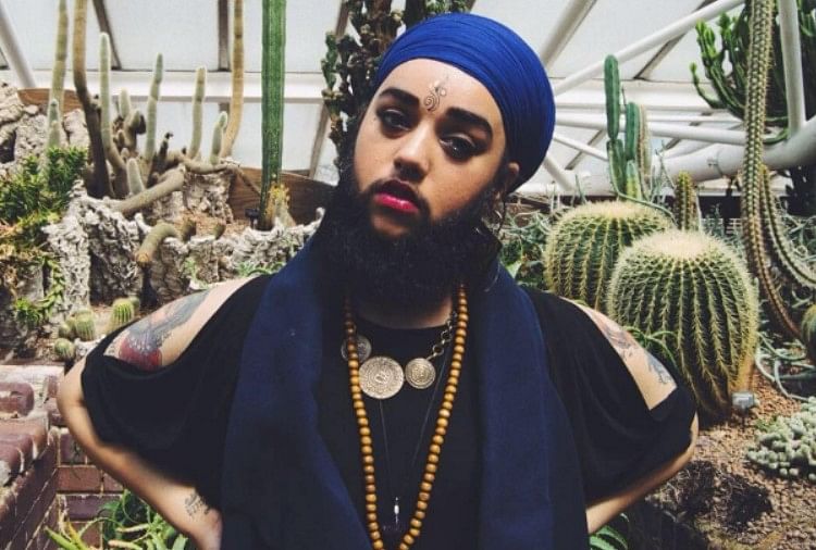 Youngest Bearded Woman Harnaam Kaur Name Record In Guinness Book Of ...