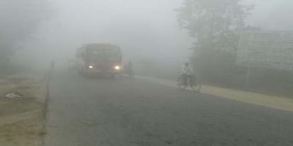 cold in the West UP, death of three, mercury rolled 2.2 degrees