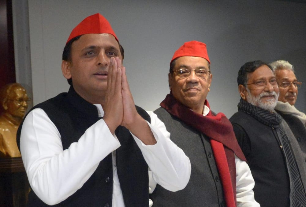 how is it crime to raise voice for farmers and poors asks akhilesh yadav.