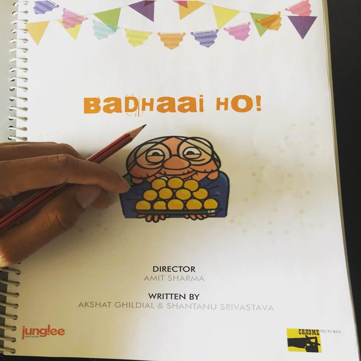  Ayushmann Khurrana and Sanya Malhotra start prep for their upcoming movie Badhaai Ho