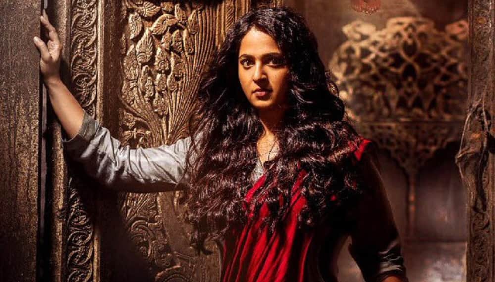 prabhas spotted on the set of anushka shetty bhaagamathie