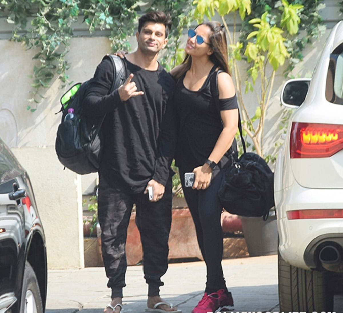 Bipasha Basu was going gym with husband karan singh on her birthday