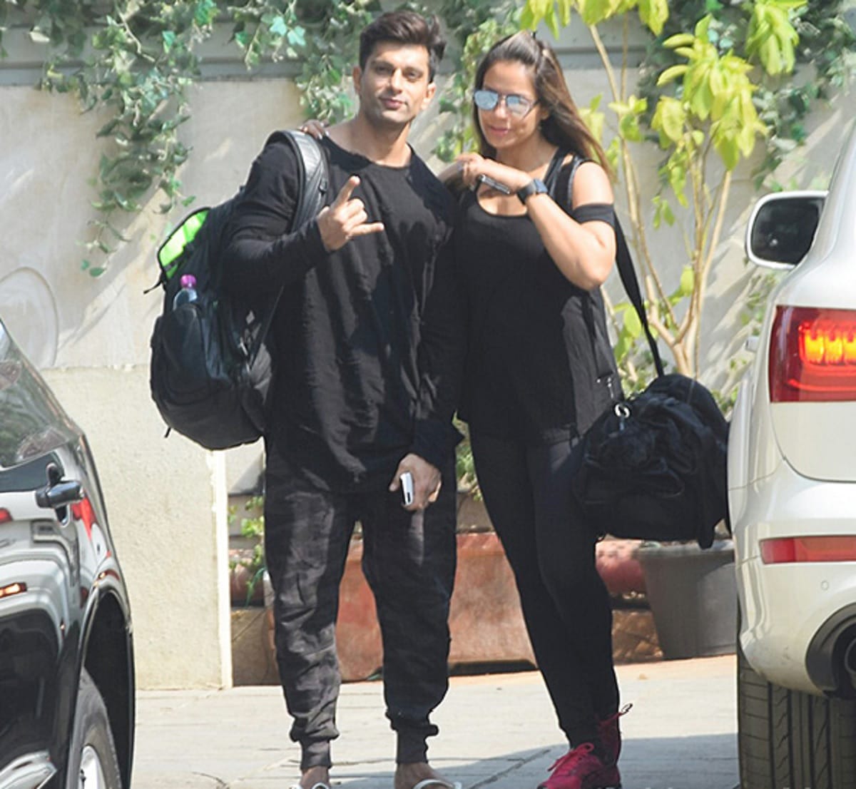Bipasha Basu was going gym with husband karan singh on her birthday
