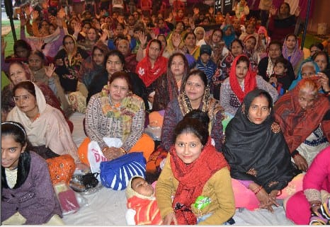 Devotees throng to hear Shri Krishna vivah prasangh