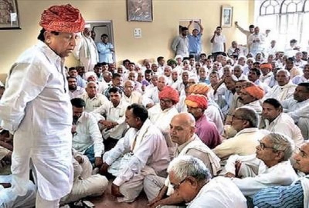 bjp congress announce candidate for alwar and ajmer by poll