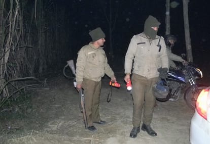 two miscreants arrested during firing with police  in laksar