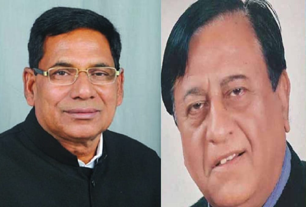bjp congress announce candidate for alwar and ajmer by poll