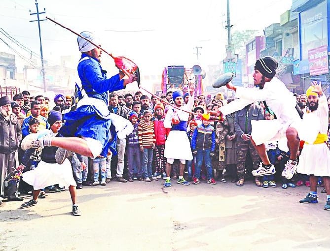 Nagar kirtan in Saharanpur