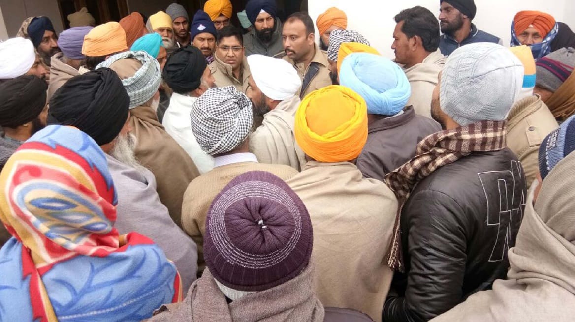 Funeral photos of Bloody conflict before nagar kirtan in sitarganj