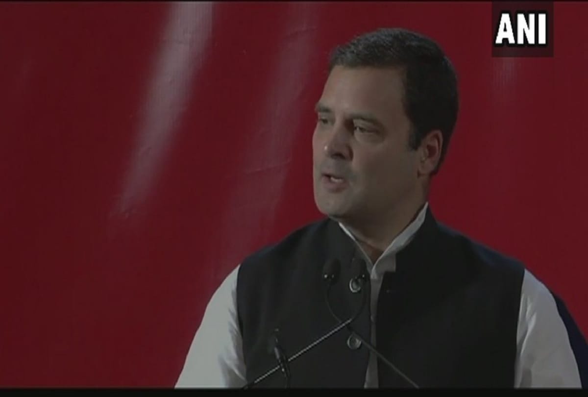  Rahul Gandhi addresses Global Organisation of People of Indian Origin in Bahrain
