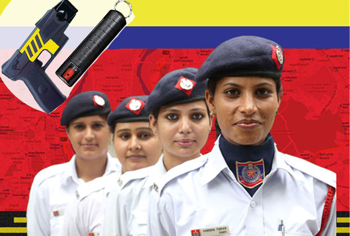 delhi traffic police will use stungun and pepper spray on traffic rules violators