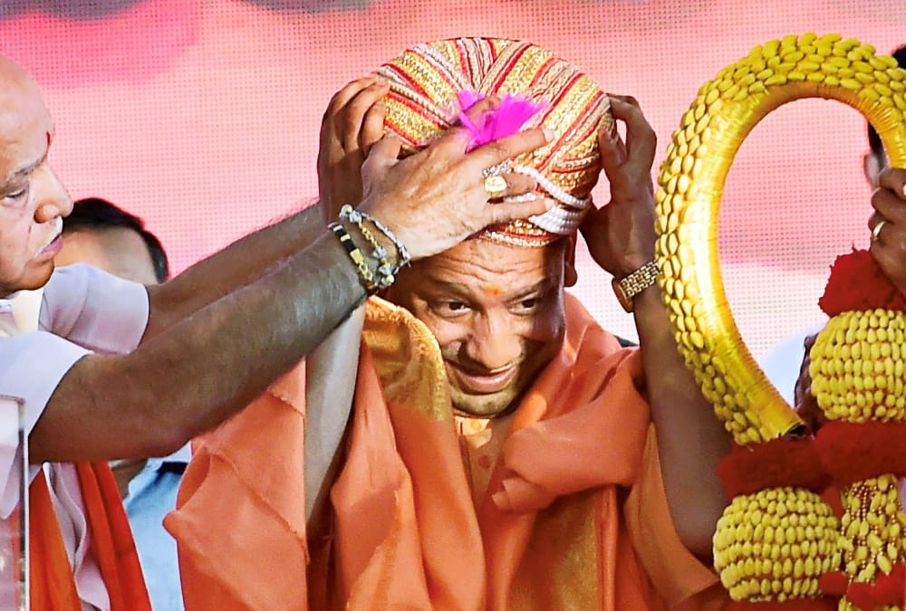 yogi replied to karnataka chief minister on twitter.