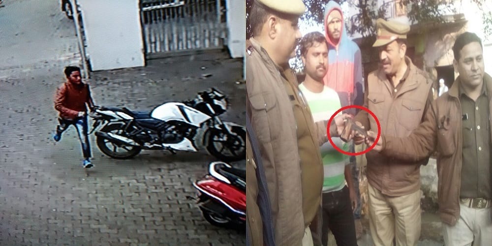 Encounter In Uttar Pradesh, robbery shot dead, pistol recovered