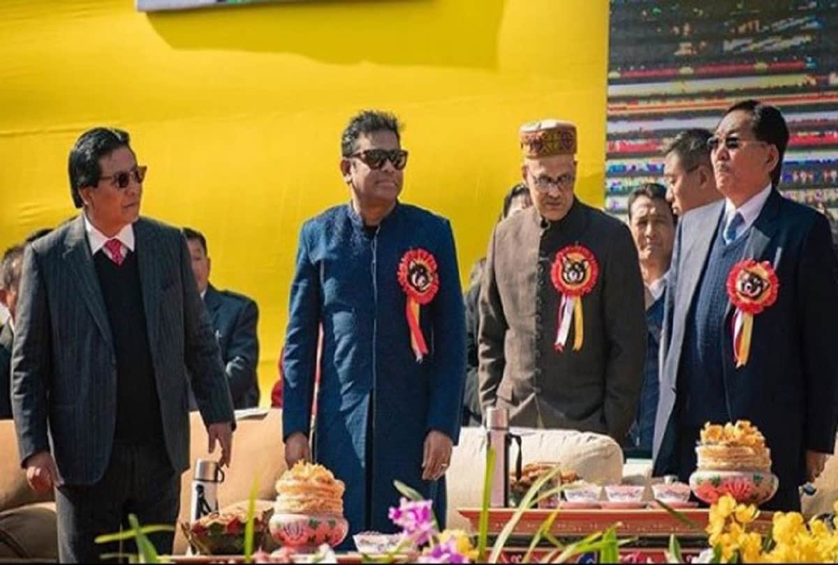 music director a r rahman became brand ambassador of sikkim state